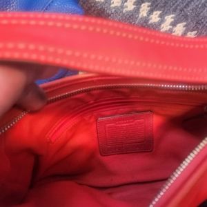 Coach Red purse